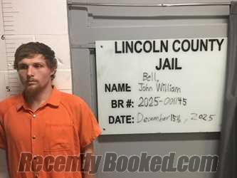 Recent Mugshot Image for JOHN WILLIAM BELL in Lincoln County, Oklahoma