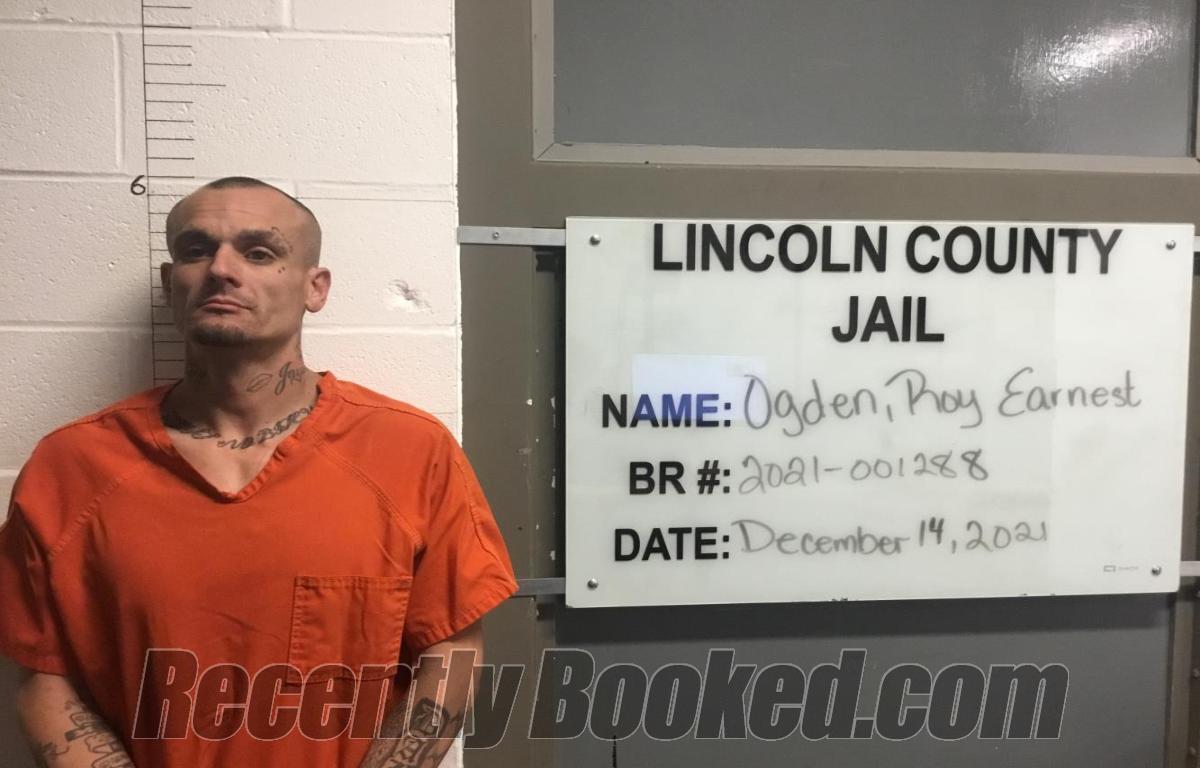 Recent Mugshot Image for ROY EARNEST OGDEN in Lincoln County, Oklahoma