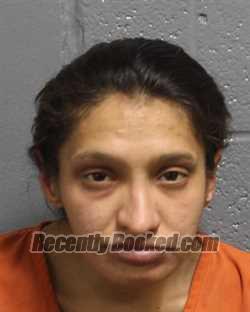 Recent Mugshot Image for MIRENA ALMANZA in Oklahoma County, Oklahoma