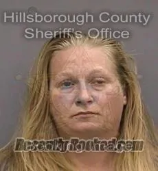 Recent Mugshot Image for TIFFANY ANNE BRIDENTHAL in Hillsborough County, Florida