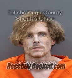Recent Mugshot Image for JACOB EVAN BROOKS in Hillsborough County, Florida