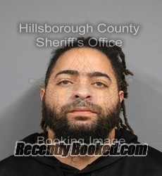 Recent Mugshot Image for ANGEL JAVIER GOMEZ JIMENEZ in Hillsborough County, Florida