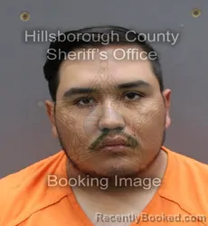 Recent Mugshot Image for JOSEPH ANDRES OROZCO in Hillsborough County, Florida