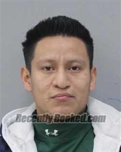 Recent Mugshot Image for WILSON VASQUEZ PEREZ in Charles City County, Virginia