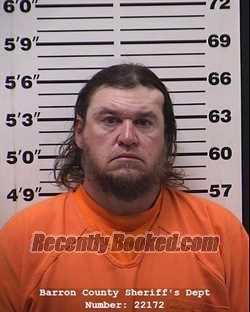 Recent Mugshot Image for Aaron Lee Kurschner in Barron County, Wisconsin