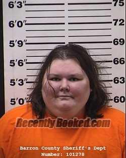 Recent Booking / Mugshot for Kaylie Ann Benes in Barron County, Wisconsin