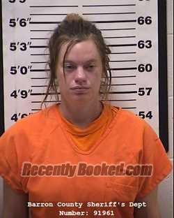 Recent Booking / Mugshot for Angela Jane Zwack in Barron County, Wisconsin