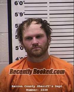 Recent Mugshot Image for Jesse Raymond Barthel in Barron County, Wisconsin