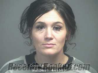 Recent Mugshot Image for BRITTNEY NICOLE MAPLES in Blount County, Tennessee