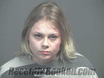 Recent Mugshot Image for ALIZA JANE BREWER in Blount County, Tennessee
