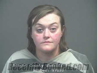 Recent Mugshot Image for ASHLEY NICOLE PARR in Blount County, Tennessee