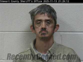Recent Mugshot Image for DANIEL W GUIST in Stewart County, Tennessee