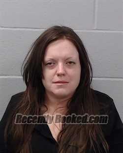 Recent Mugshot Image for Ashley Michelle Myrick in Hays County, Texas