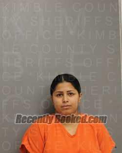 Recent Mugshot Image for MIRIAN ONDINA VELASQUEZ GOMEZ in Kimble County, Texas