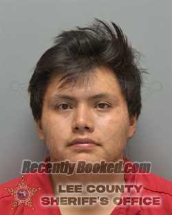Recent Mugshot Image for SEBASTIAN FRANCISCO in Lee County, Florida