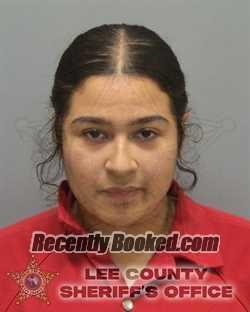 Recent Mugshot Image for MARIA JOSE HOYOS OSORNO in Lee County, Florida
