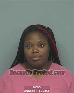 Recent Mugshot Image for RONISHA ROSHELL ROY in Montgomery County, Texas