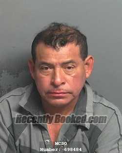 Recent Mugshot Image for CARLOS A ZELADA in Montgomery County, Texas