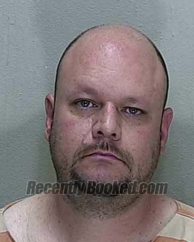 Recent Mugshot Image for BRYAN WILLIAM MANSON in Marion County, Florida
