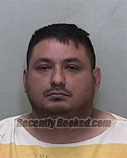 Recent Mugshot Image for BENJAMIN MENDIOLA GARCIA in Marion County, Florida