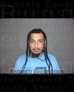 Recent Mugshot Image for RENE ANTHONY GARCIA in Runnels County, Texas