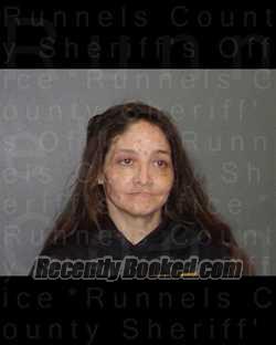 Recent Mugshot Image for LINDSAY MARIE LANDRUM NAATZ in Runnels County, Texas