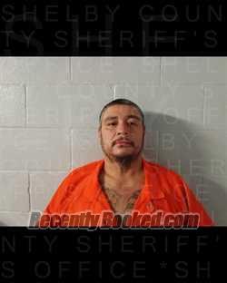 Recent Mugshot Image for JOHN ESCOBEDO in Shelby County, Texas