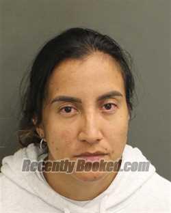 Recent Mugshot Image for CINDY LORENA SALINASLEON in Orange County, Florida