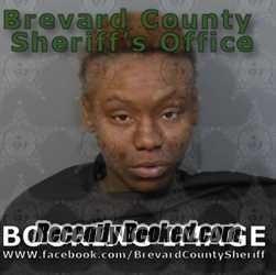 Recent Mugshot Image for JORDAN MYKIESHA COREON SMITH in Brevard County, Florida