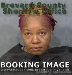 Recent Mugshot Image for TOSHA LASHAY SHUREN in Brevard County, Florida