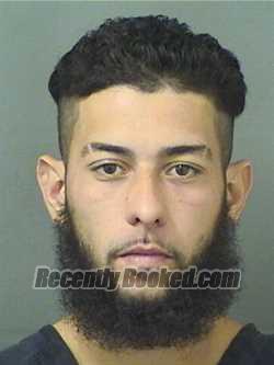 Recent Mugshot Image for JONAS JUNIOR MOLINA in Palm Beach County, Florida