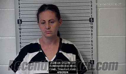 Recent Booking / Mugshot for Shauna Leann Crum in Jackson County, Kansas