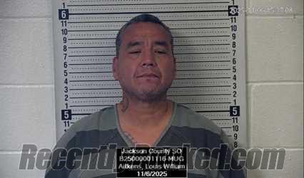 Recent Mugshot Image for Louis William Aitkens in Jackson County, Kansas