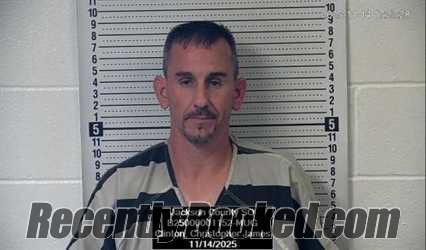 Recent Mugshot Image for Christopher James Clinton in Jackson County, Kansas