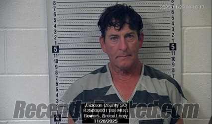 Recent Mugshot Image for Bruce Leroy Bowers in Jackson County, Kansas
