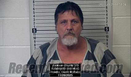 Recent Mugshot Image for David Wallace Brooks in Jackson County, Kansas