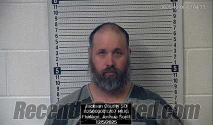 Recent Mugshot Image for Joshua Scott Flerlage in Jackson County, Kansas
