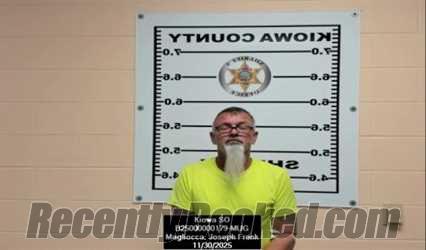 Recent Mugshot Image for Joseph Frank Magliocca in Kiowa County, Kansas