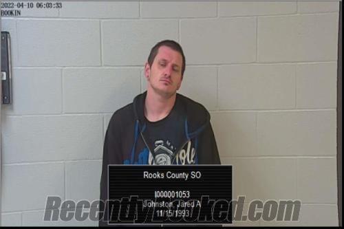 Recent Mugshot Image for Jared A Johnston in Rooks County, Kansas