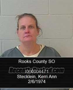 Recent Mugshot Image for Kerri Ann Stecklein in Rooks County, Kansas