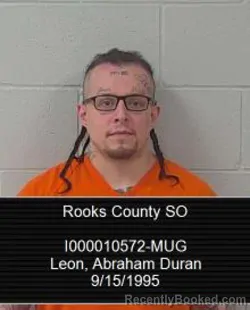 Recent Mugshot Image for Abraham Duran Leon in Rooks County, Kansas