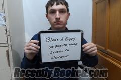 Recent Mugshot Image for BLAKE A CUPPY in Woodson County, Kansas