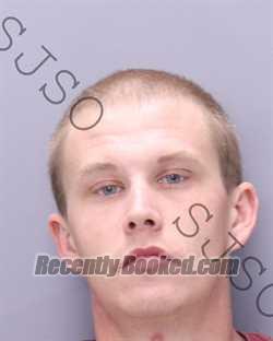Recent Mugshot Image for ZACHARY LEWIS WRIGLEY in St Johns County, Florida