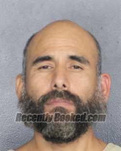 Recent Mugshot Image for GILBERT ANTONIO ZENDER VARGAS in Broward County, Florida