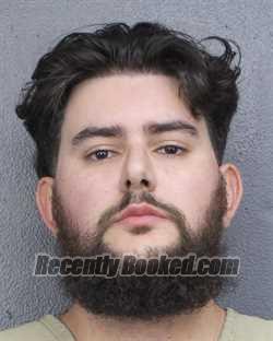 Recent Mugshot Image for BRANDON OTTO MARIN in Broward County, Florida