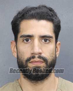 Recent Mugshot Image for ALFREDO ERNESTO AREAS in Broward County, Florida