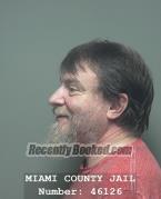 Recent Mugshot Image for CARL CLARANCE CAVANAUGH JR in Miami County, Ohio