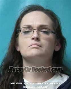 Recent Mugshot Image for STEPHANIE RYAN DOTSON in Autauga County, Alabama