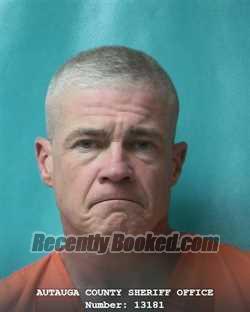 Recent Mugshot Image for MARK VERNON BARENTINE in Autauga County, Alabama