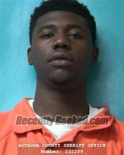 Recent Mugshot Image for NYIZELL MARKEIUS TYUS in Autauga County, Alabama